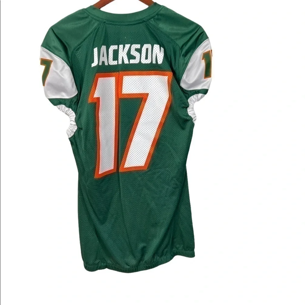 Miami Hurricanes Adidas Football Shirt Jackson 17